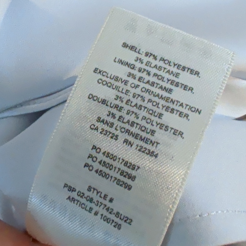 ARITZIA SUNDAY BEST rae slip dress in grey sky - size large - Picture 8 of 9